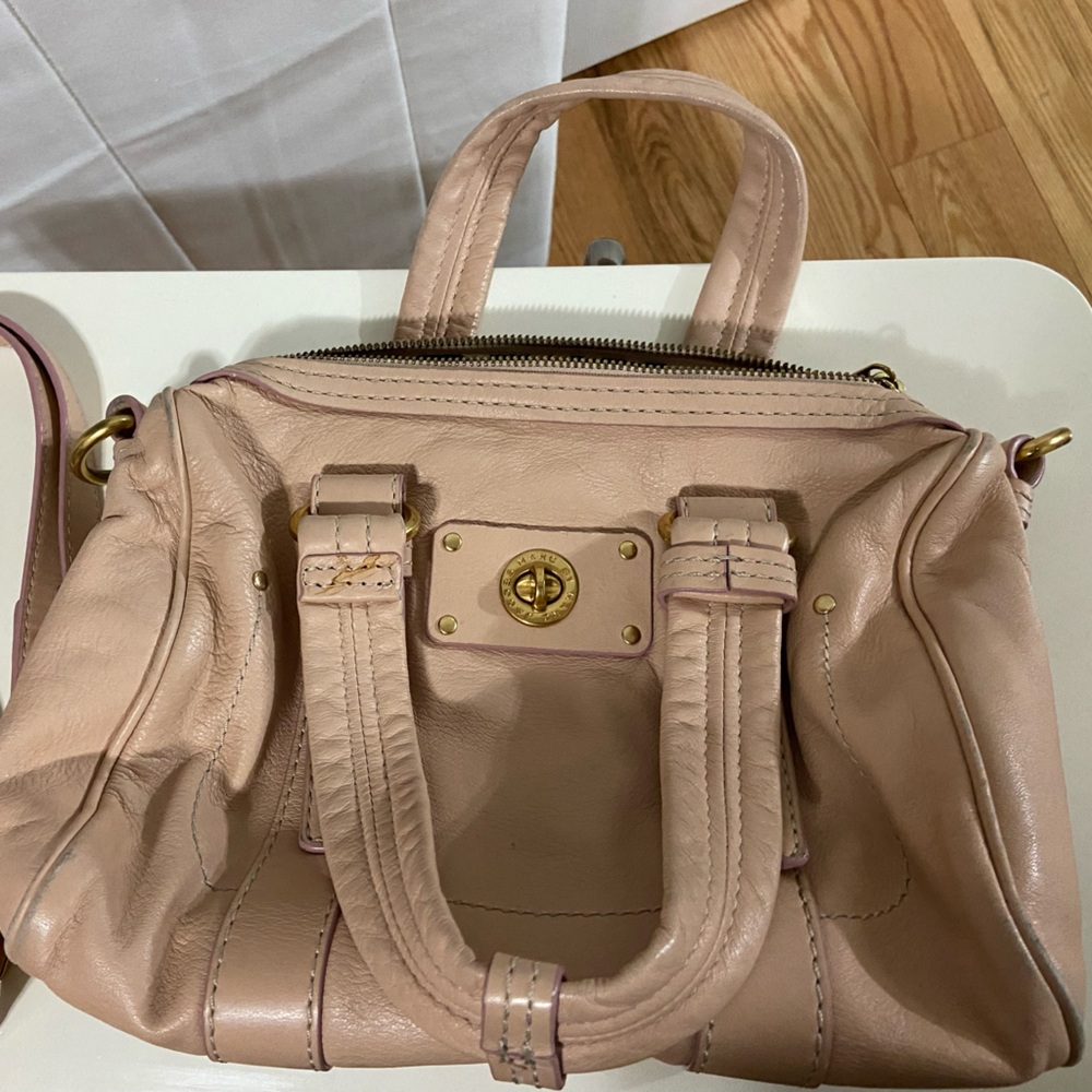 Marc Jacobs  Pink blush Leather Handbag